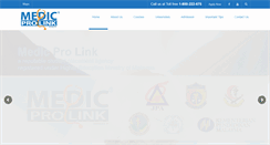 Desktop Screenshot of medicprolink.com.my