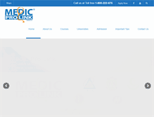 Tablet Screenshot of medicprolink.com.my